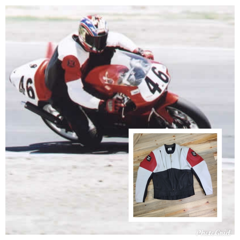 Z Custom Leather Motorcycle Racing Jacket - Picture 7 of 16